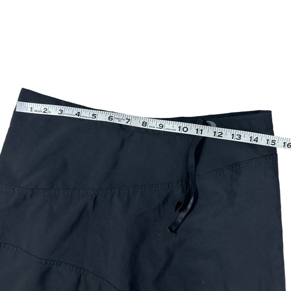 Ourdoor Research 4 Black A-Line Mid Rise Drawstring Zip Pocket Athletic Skort - Picture 7 of 10